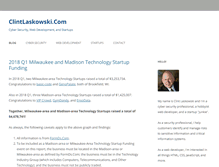 Tablet Screenshot of clintlaskowski.com